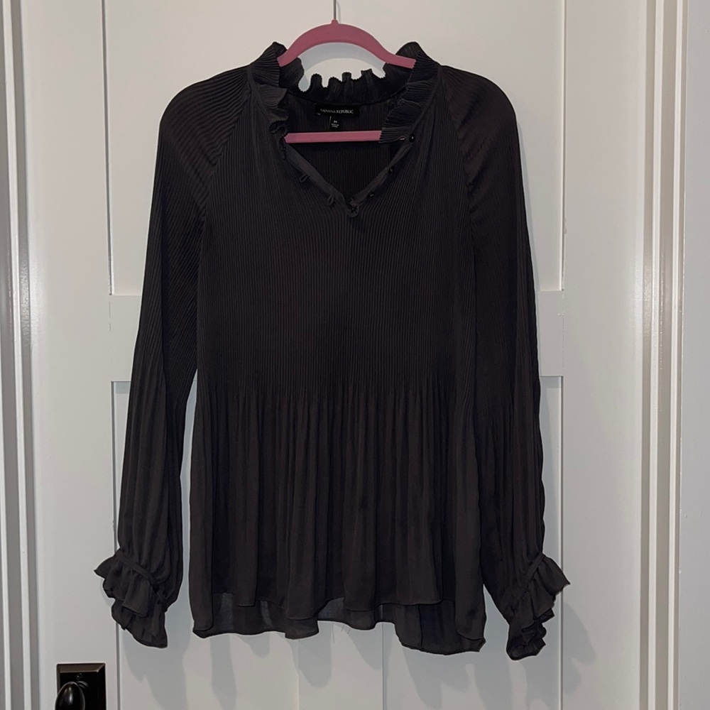 Flowy black shirt